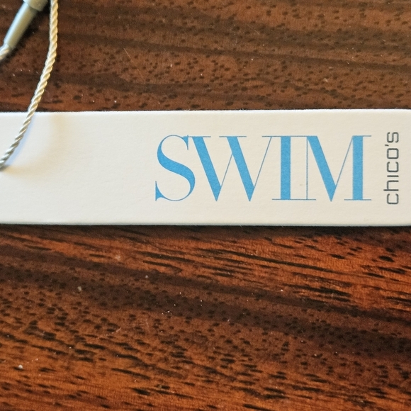 Chico’s Swim Animal Foil Black Gray Sweetheart Mio One Piece Swimsuit Sz 16 NWT - Picture 11 of 15